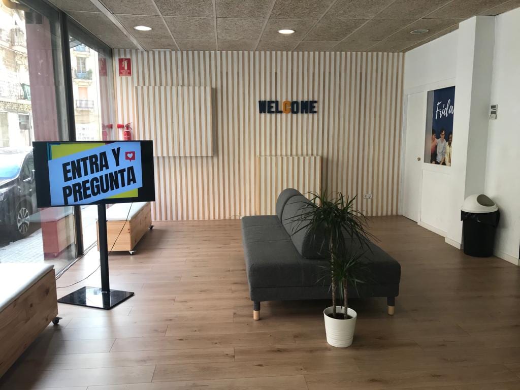 Recepció de la seu